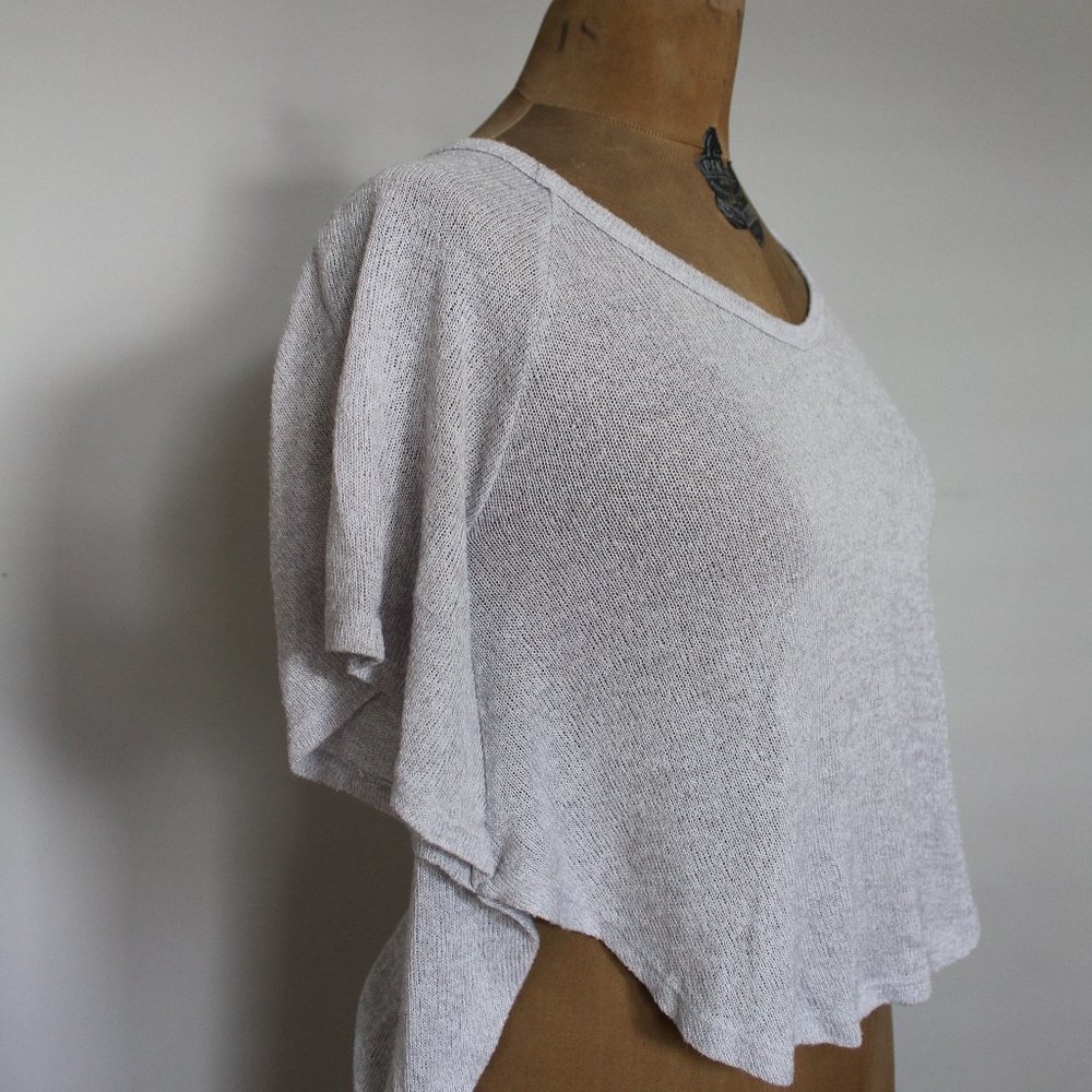 Cozy, sweater grey top